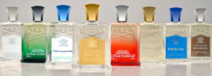 Botellas de perfumes modernos de Creed