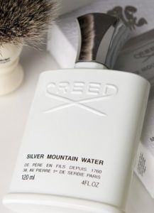 Presentación en 120 ml del perfume Creed Silver Mountain Water