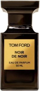 Botella de 50 ml del perfume "Noir de Noir" hecho por Tom Ford